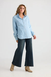 Talisman | Whiplash Shirt - Light Denim