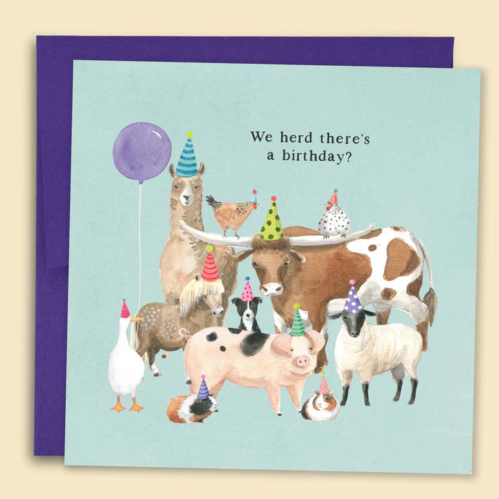 Papernest | We Herd There's A Birthday Card