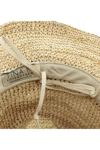 IBIZA - RAFFIA COWBOY FEDORA - NATURAL