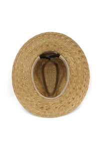 Tina M Copenhagen | SANTIAGO STRAW FEDORA NATURAL