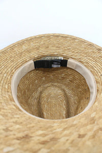 Tina M Copenhagen | SANTIAGO STRAW FEDORA NATURAL