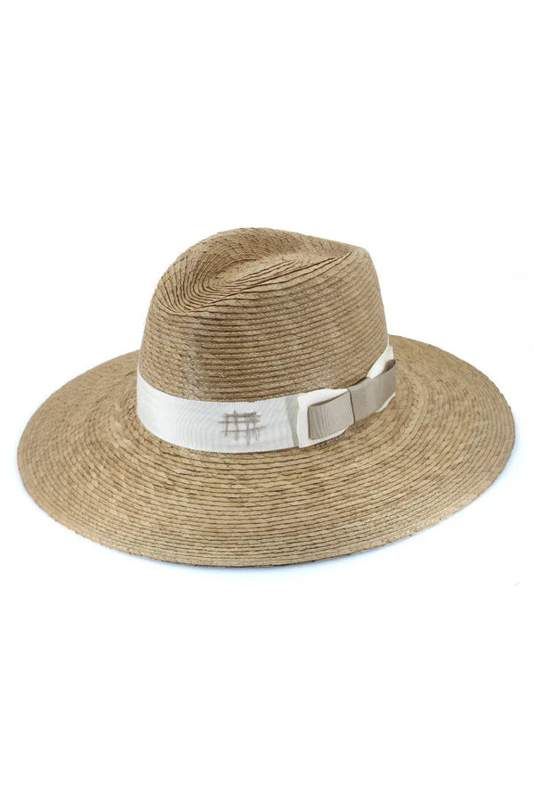 Tina M Copenhagen | SANTIAGO STRAW FEDORA NATURAL
