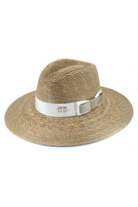 Tina M Copenhagen | SANTIAGO STRAW FEDORA NATURAL