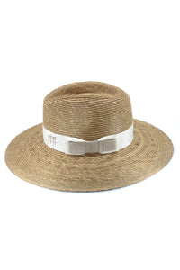 Tina M Copenhagen | SANTIAGO STRAW FEDORA NATURAL