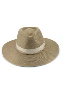 Bahama Flexibraid Fedora - Latte