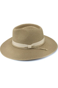 Bahama Flexibraid Fedora - Latte