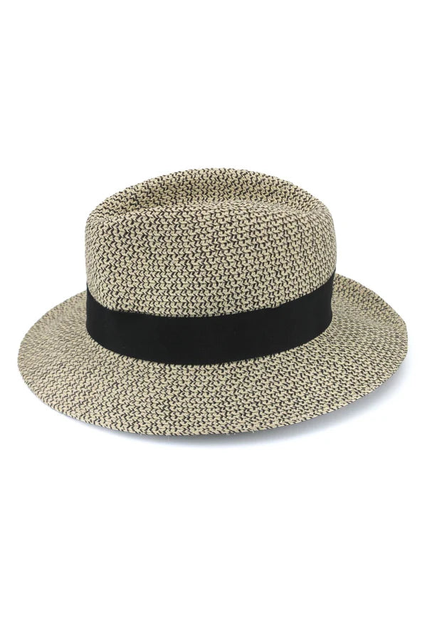 Tina M Copenhagen | Beau Flexibraid Fedora - Mix Licorice