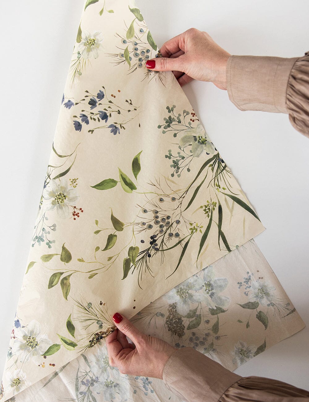 Bespoke Letterpress | A Christmas Garden - Tissue Paper