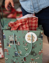 Bespoke Letterpress | Christmas Red Check - Tissue Paper