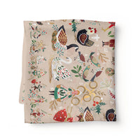 12 Days Of Christmas Cotton Tablecloth