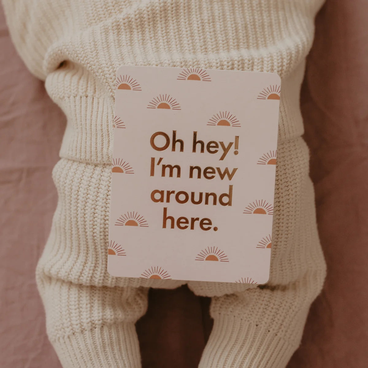 Fox & Fallow | Baby Milestone Cards - Boho