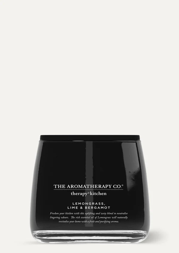Therapy Kitchen Candle - Lemongrass, Lime and Bergamot