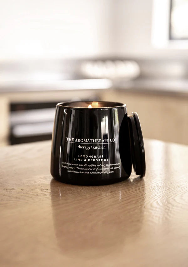 Therapy Kitchen Candle - Lemongrass, Lime and Bergamot