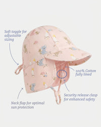 Toshi | Flap Cap Arcadia Gumnut Babies Blossom