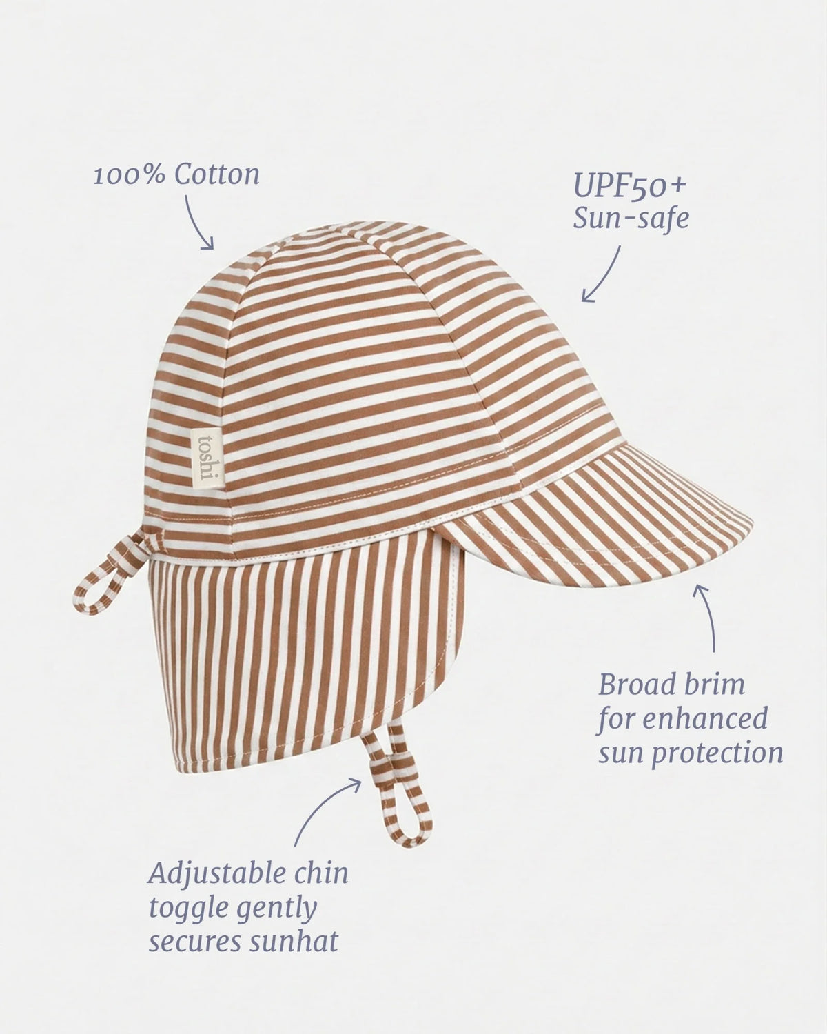 Toshi | Flap Cap - Mini Mocha
