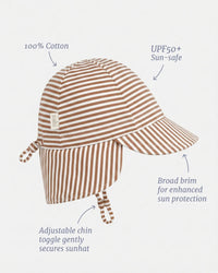 Toshi | Flap Cap - Mini Mocha