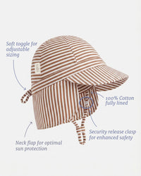 Toshi | Flap Cap - Mini Mocha