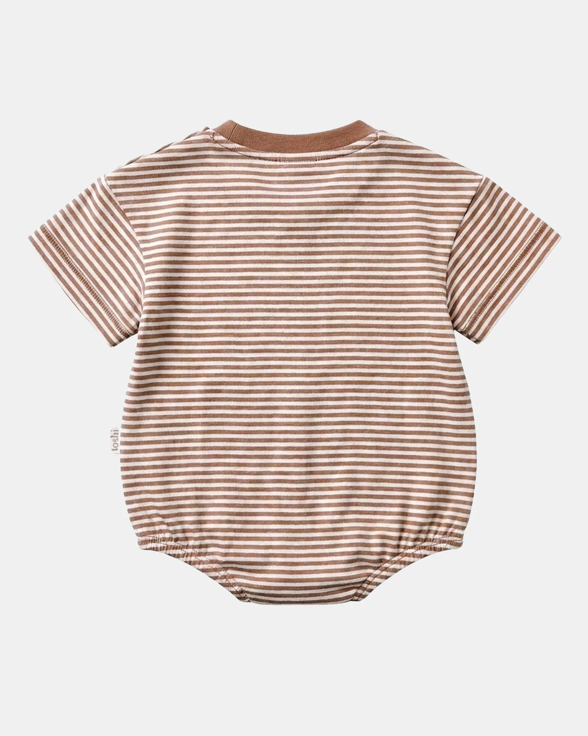 Toshi | Onesie S/S Bubble - Mini Mocha