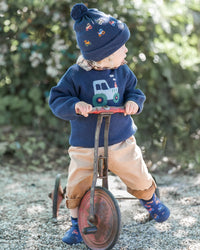 Toshi | Beanie - Tiny Tractors