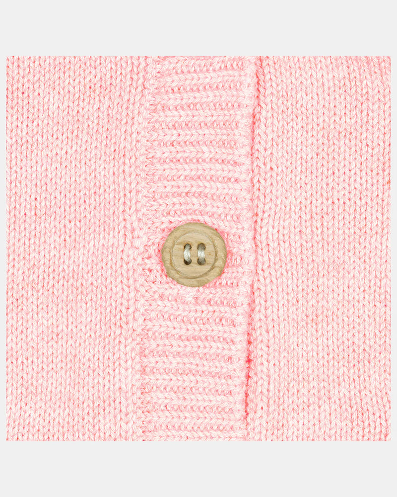 Toshi | Organic Cardigan Remy - Pearl