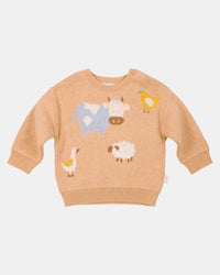 Toshi | Organic Pullover Mystical Farm Buddies