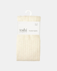 Toshi | Footed Tights Feather
