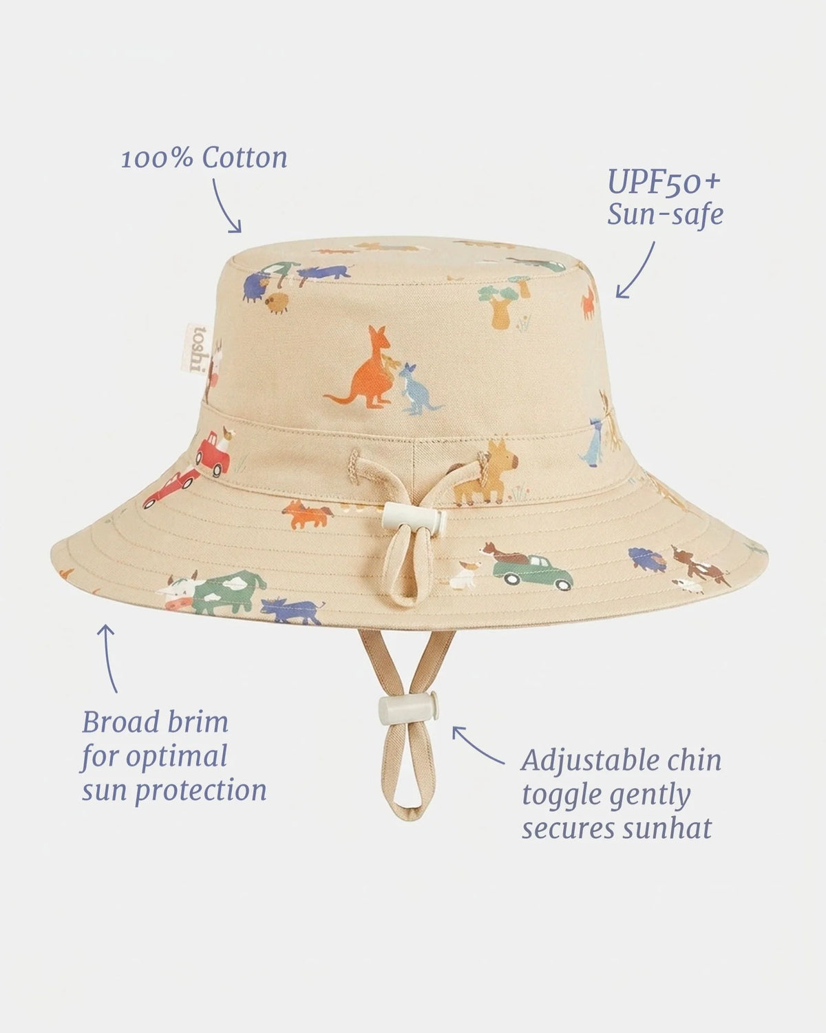 Toshi | Sunhat OZ Station Hands (Beige)