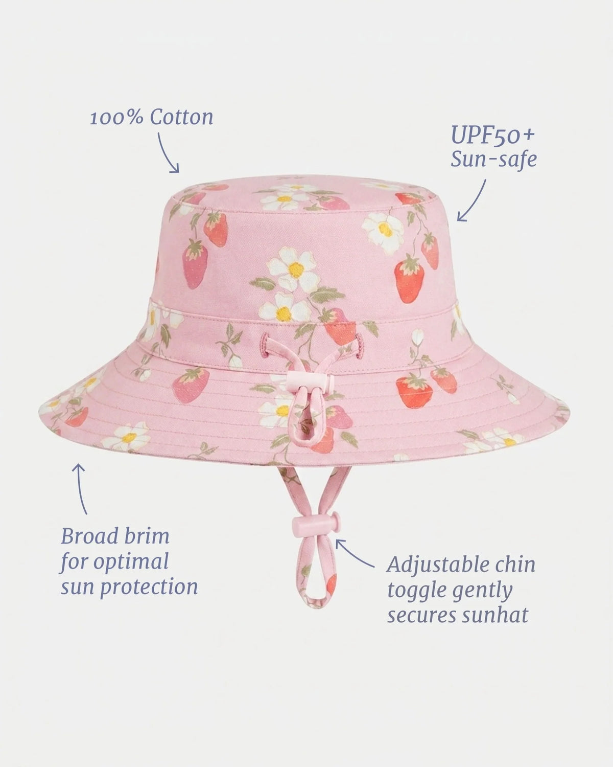 Toshi | Sunhat Strawberry Fields - Blossom
