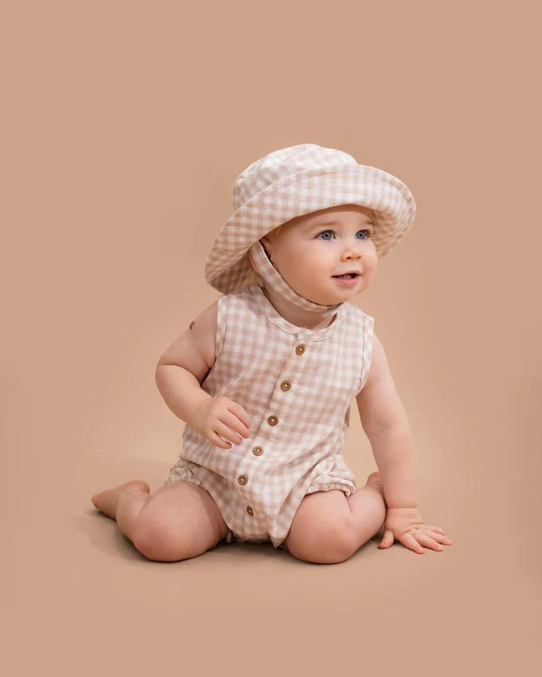 Bebe | Morgan Gingham Sunhat