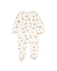 Bebe | Billie Long-Sleeve Organic Zipsuit