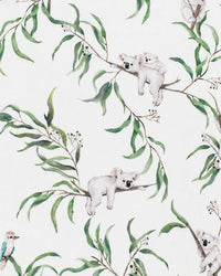 Bebe | Taylor Koalas Organic LS Zipsuit