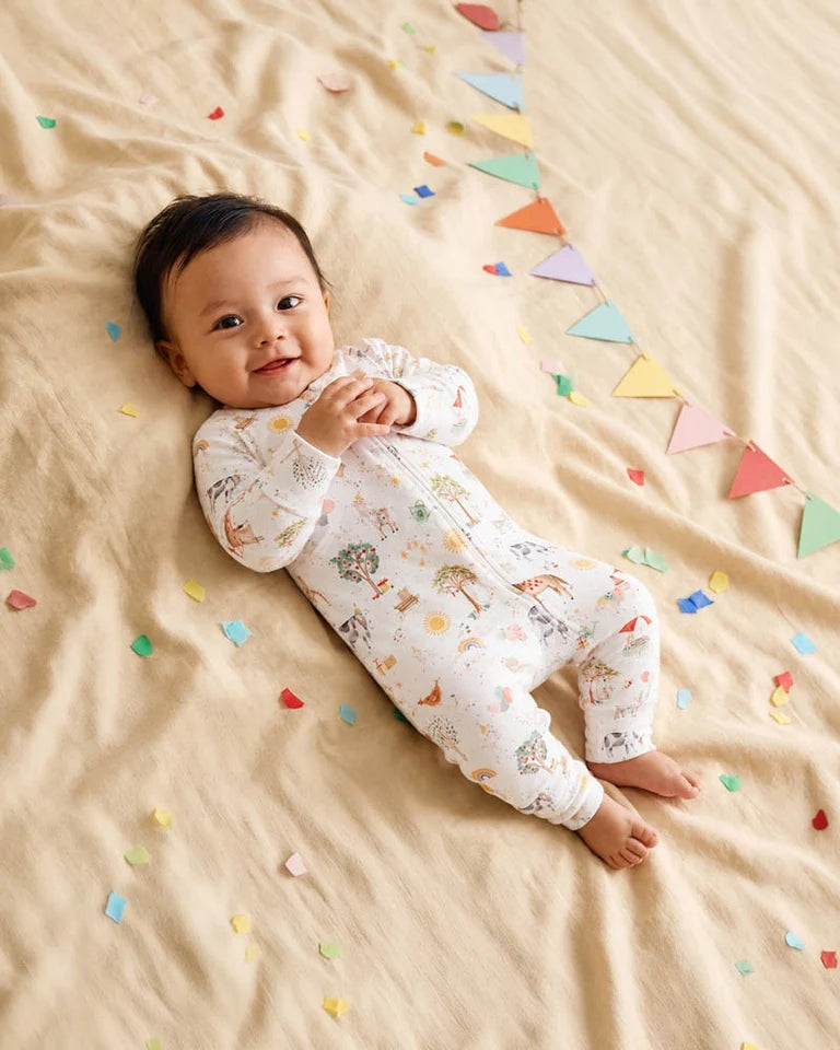 Bebe | Scout Organic LS Zipsuit