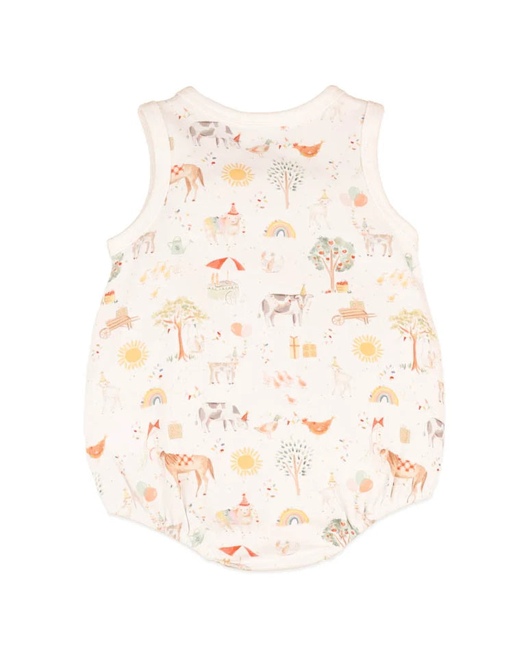 Bebe | Scout Organic Button Up Bodysuit