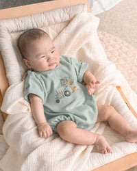 Bebe | Scout Organic Tractor Oversized Bodysuit