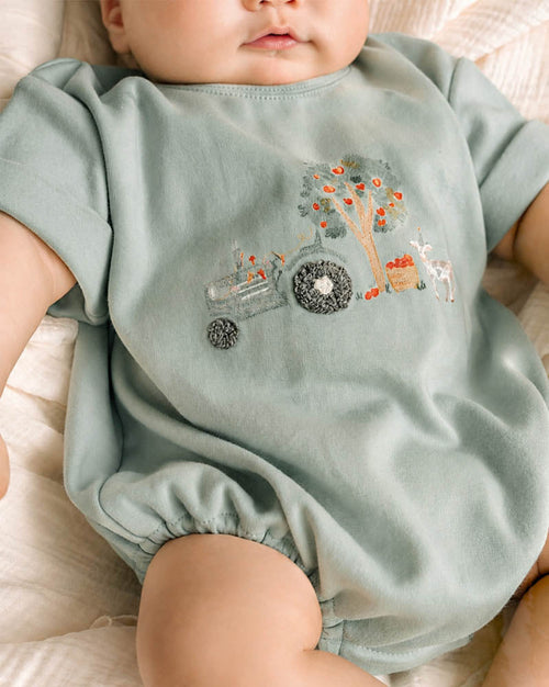 Bebe | Scout Organic Tractor Oversized Bodysuit