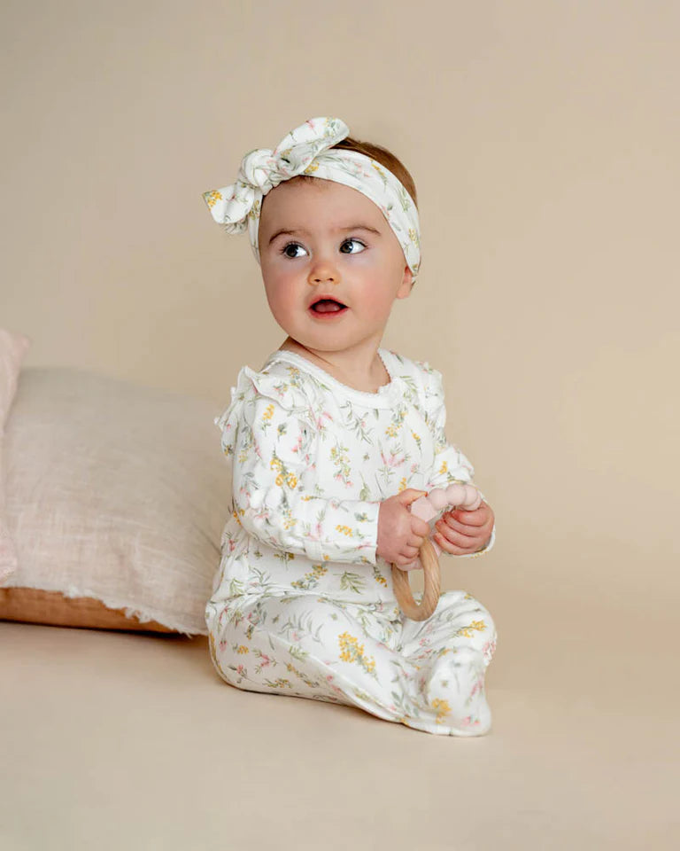 Bebe | Charlie Wattle LS Zip Onesie