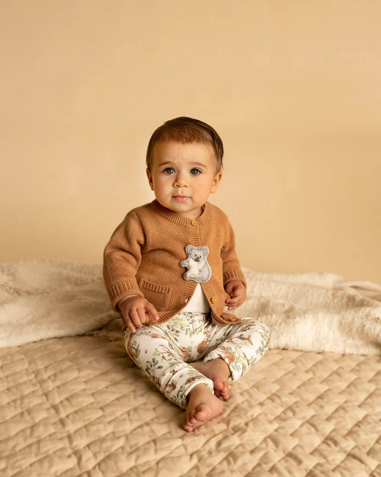 Bebe | Charlie Organic Turn-Back Feet Leggings