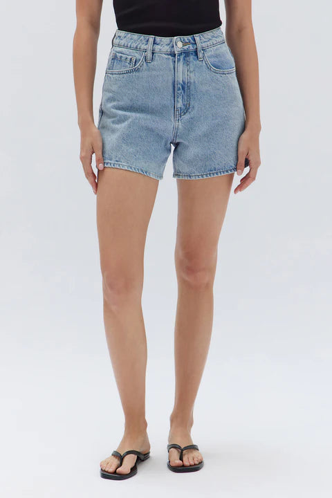 Assembly Label | Light Stone Vintage Denim Short