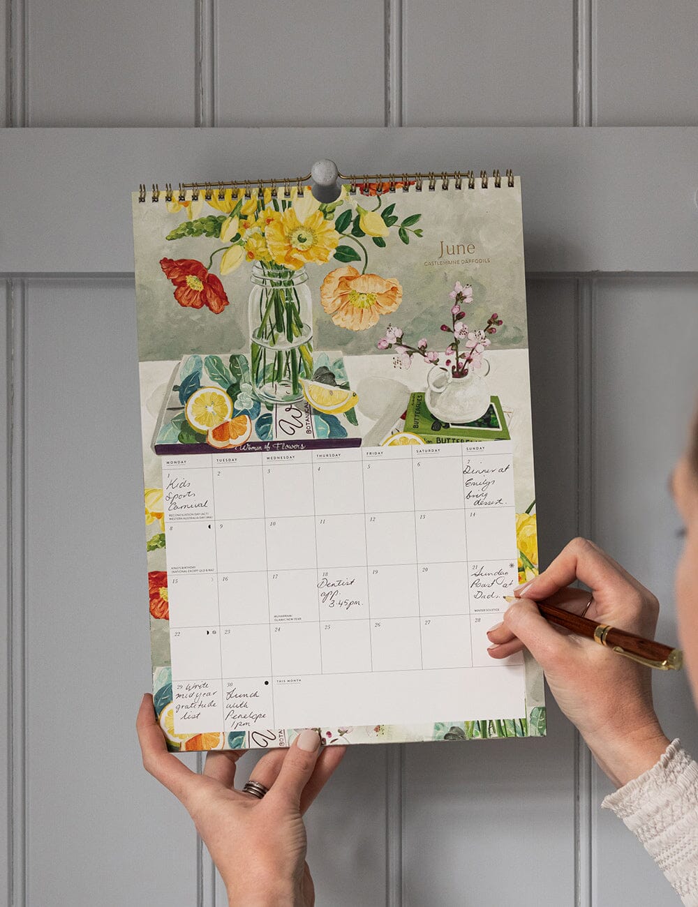 Bespoke Letterpress | 2026 Wall Calendar