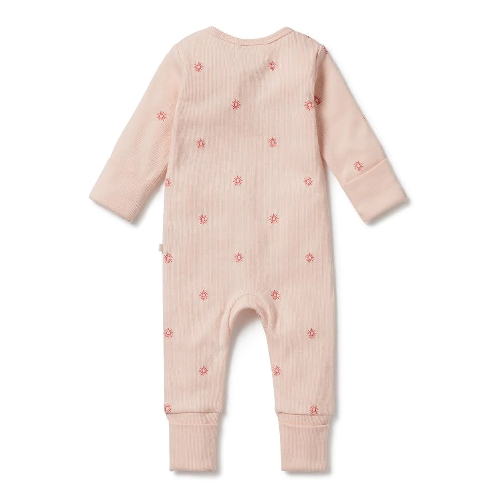 Wilson + Frenchy | Petit Soleil Organic Zipsuit w/ Feet