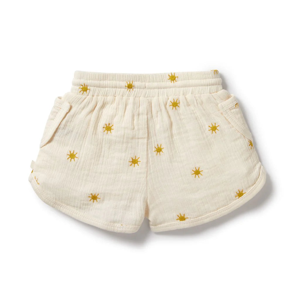 Wilson + Frenchy | Sunshine Organic Crinkle Shorts