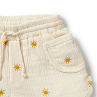 Wilson + Frenchy | Sunshine Organic Crinkle Shorts