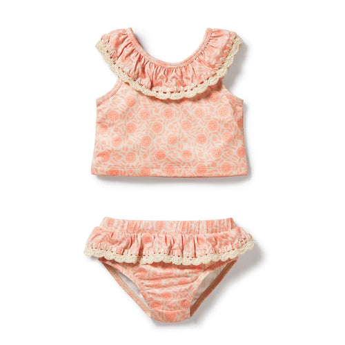 Wilson + Frenchy | Amelie Floral Crochet Two Piece Swimsuit