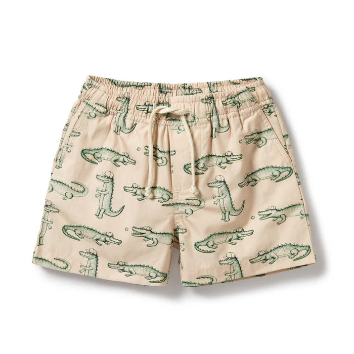 Wilson + Frenchy | Little Croc Board Shorts