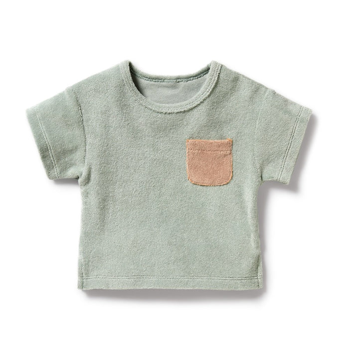 Wilson + Frenchy | Pistachio Organic Terry Tee