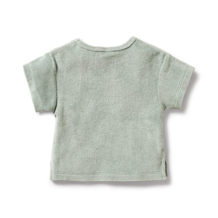 Wilson + Frenchy | Pistachio Organic Terry Tee