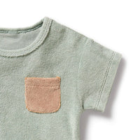 Wilson + Frenchy | Pistachio Organic Terry Tee