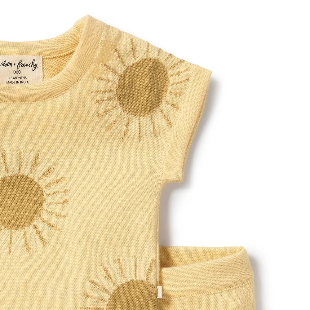 Wilson + Frenchy | Sunshine Organic Knitted Set