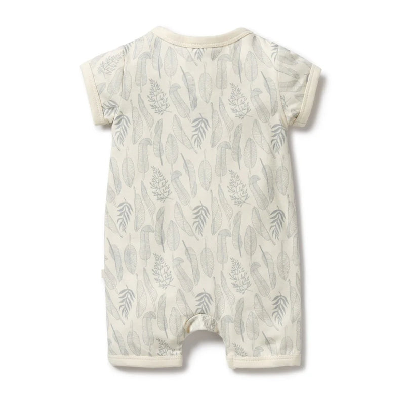 Wilson + Frenchy | New Leaf Organic Boyleg Zipsuit