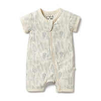 Wilson + Frenchy | New Leaf Organic Boyleg Zipsuit